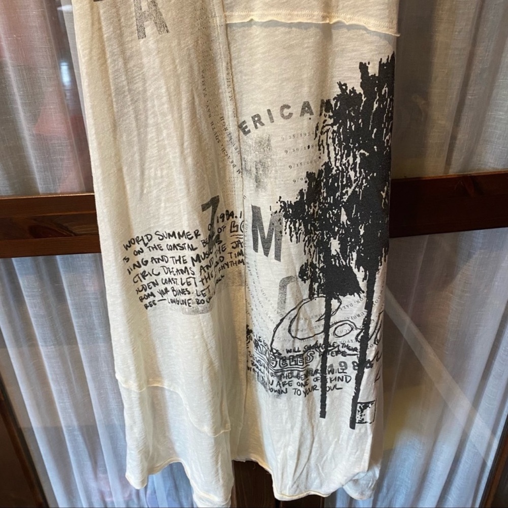 COPY - Free people racerback printed soft tee material long maxi dress nwot! Si… - Picture 5 of 8